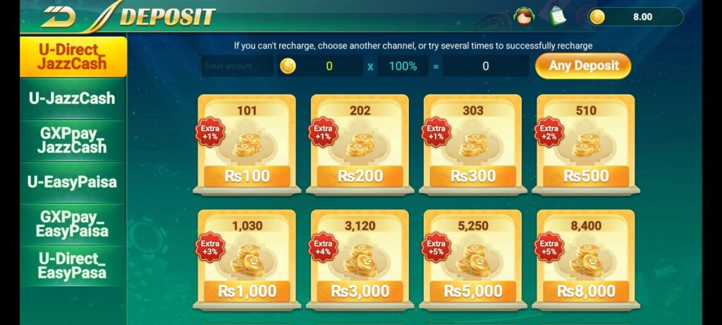Lucky866 Game Deposit